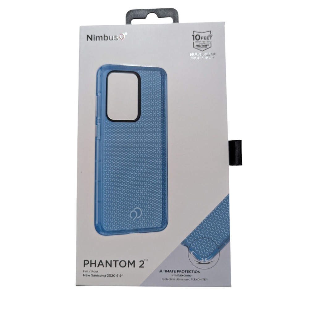 Nimbus9 Phantom 2 Case for Samsung Galaxy S20 Ultra (2020 6.9") Pacific Blue W1